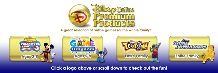 Disney Online Premium Products