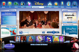 Disney.com Homepage