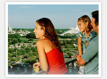 Family on balcony