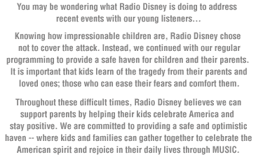 Radio Disney Message