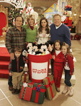 The Cast of According to Jim and the Toys for Tots Program