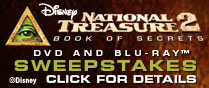 National Treasure 2 - Book of Secrets DVD and Blu-Ray Sweepstakes
