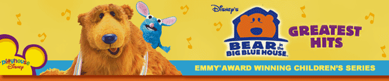 Disney's Bear In The Big Blue House Greatest Hits: Emmy® Award Winning Children's Series