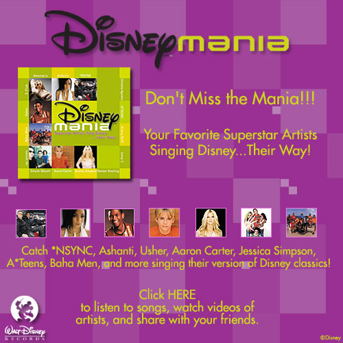 Disneymania - Your Favorite Superstar Artists Singing Disney... Their Way!