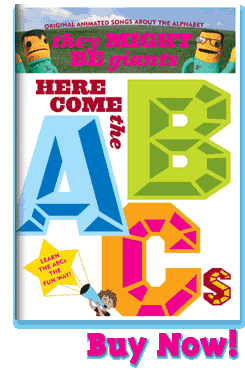 They Might Be Giants Here Come The ABCs DVD -- Buy Now!