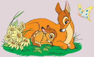 Bambi and Mother