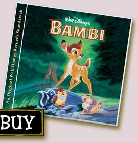 Walt Disney's Bambi Soundtrack -- Buy Now