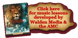 CLICK HERE FOR MUSIC LESSONS DEVELOPED BY WALDEN MEDIA & THE AMC