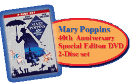 Mary Poppins 40th Anniversary Special Edition DVD 2-Disc set