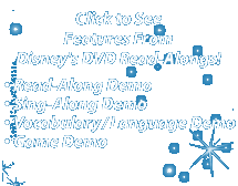 Click to see features from Disney's DVD Read-Alongs!