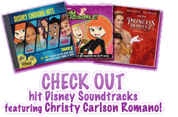 Check out hit Disney Soundtracks featuring Christy Carlson Romano!