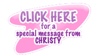 Click here for a special message from Christy