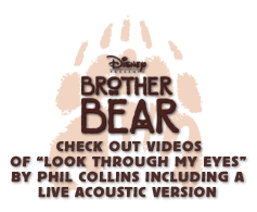 Check out videos of Look Through My Eyes by Phil Collins including a live acoustic version