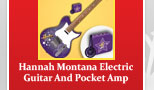 Hannah Montana Electric Guitar And Pocket Amp