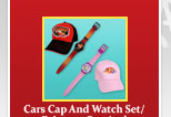 Cars Cap And Watch Set/Princess Cap And Watch Set