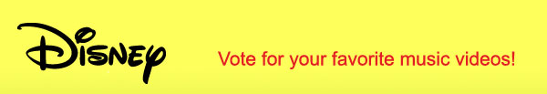 Disney - Vote for your favorite music videos!