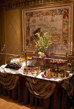 Club 33's luscious lunchtime dessert spread.
