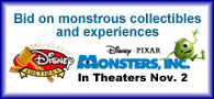 Bid on Monstrous Collectibles and Experiences