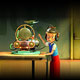 Young inventor Lewis in "Meet the Robinsons" -- the movie of the future?