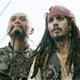 Sao Feng (Chow Yun-Fat) and Capt. Jack Sparrow (Johnny Depp) -- the more Jack says, the less you should trust him ...