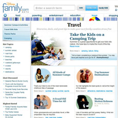 Disney Family.com offers a world of helpful information for families -- and Disney fans.