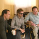 Star Nicolas Cage, producer Jerry Bruckheimer, and director Jon Turteltaub contemplate.