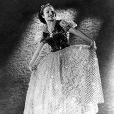 Marge Champion in her Snow White finery.