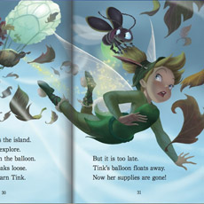 Flip through the pages of Disney Digital Books, just like a treasured storybook.