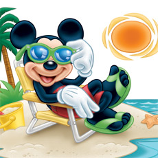 Take a little R & R with Mickey!