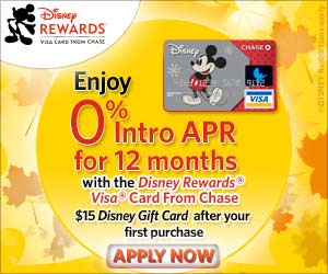 Apply now for Disney Rewards® Visa Card® from Chase