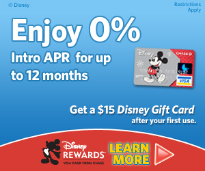 Disney rewards Visa Card