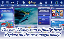 The new Disney.com is finally here!  Explore all the new magic today!