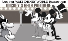 Join the Walt Disney World Resort for Mickey's Gala Premiere