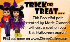 This Boo-tiful pair created by Marie Osmond will cast a spell on you this Halloween season!