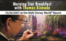 Morning Star Breakfast with Thomas Kinkade