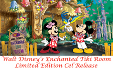 Walt Disney's Enchanted Tiki Room Limited Edition Cel Release