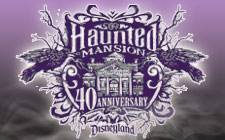 Haunted Mansion 40th Anniversary