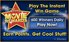 Play the Disney Movie Rewards Instant Win Game!
