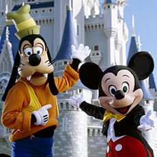 Goofy and Mickey Mouse