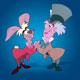 Mad Hatter and March Hare