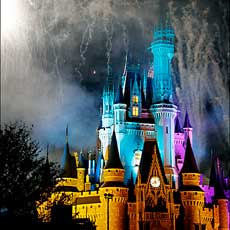 Fireworks Over Walt Disney World