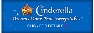 Cinderella Dreams Come True Sweepstake