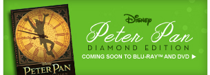 Coming Soon to Blu-Ray™ and DVD - Disney Peter Pan Diamond Edition