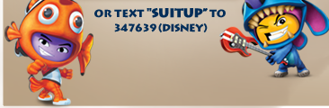 Or text 'SUITUP' to 347639 (DISNEY)