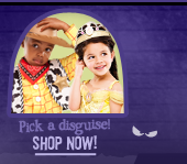 Pick a disguise! SHOP NOW!