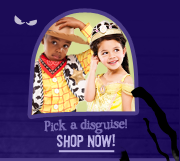 Pick a disguise! SHOP NOW!