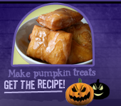 Make pumpkin treats - GET THE RECIPE!