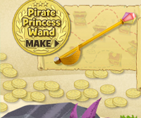 Pirate Princess Wand - MAKE