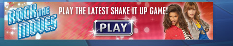 Rock the moves - Play the latest Shake it Up game!