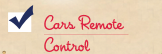 Cars Remote Control